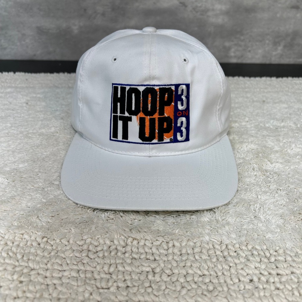 90s Vintage Sports Specialties Hat OSFA Hoop It Up 3 On 3 Basketball Tournament